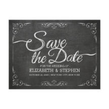 Black Gold Script Chalkboard Weddenschap Save the 