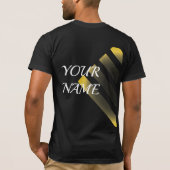 Black Gold Silver T-shirt (Achterkant)