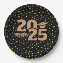 Black & Gold Stars 2025 Afstuderen