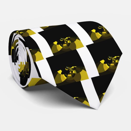 Black Gold Stropdas (Opgerold)