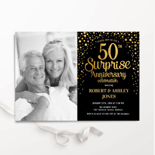Black Gold Surprise 50e Jubileum foto Kaart