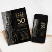 Black Gold Surprise 50ste Jubileum Kaart