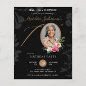 Black Gold Surprise 70ste verjaardag (Voorkant)