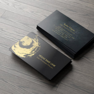 Black Gold Symbol Sake Sommelier Winery Bartender Visitekaartje