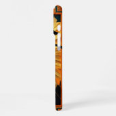 Black Gold Teal iPhone 16 Pro Max Case Hoesje (Linkerkant)