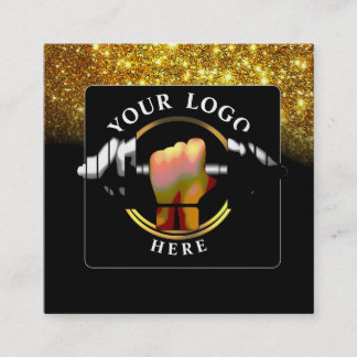 Black Gold Trainer Social Media Visitekaartje