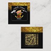 Black Gold Trainer Social Media Visitekaartje (Voorkant / Achterkant)