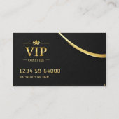 Black Gold-Visitekaartjes Visitekaartje (Achterkant)