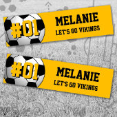 Black Gold-voetbalteam Bumpersticker