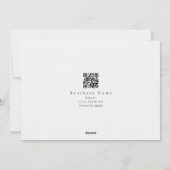 Black Gold Wreath Business Christmas Happy Feestdagenkaart (Achterkant)