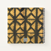 Black Gold X Tribal Bullet Journal Sketchbook Notitieboek (Achterkant)