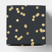 Black Gold Yellow Glitter Party Bedankdoosjes (Bovenkant)