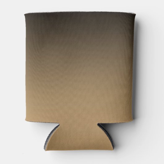 Black Golden Ombre Blikjeskoeler (Voorkant)