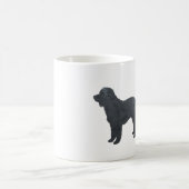 Black Goldendole/Labradoodle Artwork Koffiemok (Center)