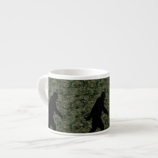 Black Gone Squatchin Woodland Digital Camouflage Espresso Kop (Links)
