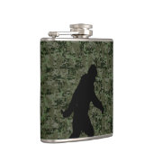 Black Gone Squatchin Woodland Digital Camouflage Heupfles (Rechts)