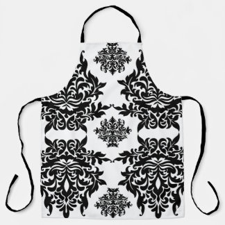 Black Gothic Design Schort