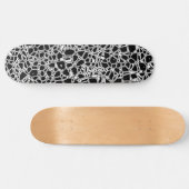 Black gothic persoonlijk skateboard (Horizontaal)