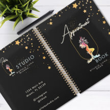 Black Goud Afspraakboek Beauty Yogasalon