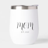 Black Graceful Script Established New Mom (Links)