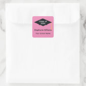 Black Graduation Cap #1-2 Sticker (Tas)