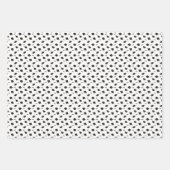 Black Graduation Cap Toss Inpakpapier Vel (Voorkant 3)