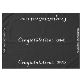 Black Graduation Party Tafelkleed