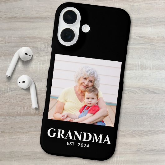 Black Grandma Established Bold Photo Case-Mate iPhone Case