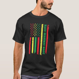 Black Grandmas Magic African Women Black History M T-shirt