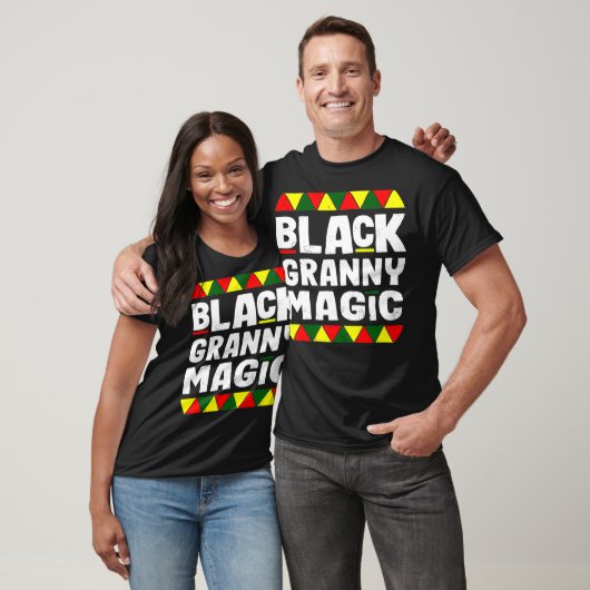 Black Granny Magic Black History Maand Africa Prid T-shirt (Unisex)