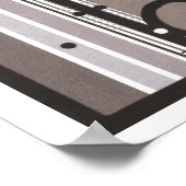 Black Gray Beige GRANADA Spanje Collage Poster (Hoek)