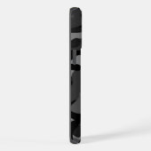 Black Gray Camo iPhone Hoesje (Rechterkant)