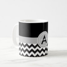 Black Gray Chevron