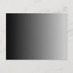 Black Gray Ombre Blank Briefkaart