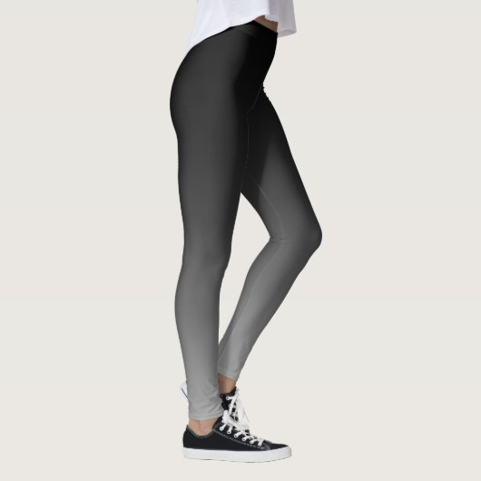 Black Gray Ombre Leggings (Rechts)