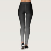 Black Gray Ombre Leggings (Achterkant)