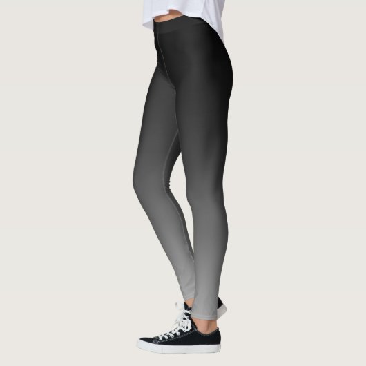 Black Gray Ombre Leggings (Links)