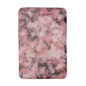 Black Gray Pink White Modern Geometric Abstract Badmat (Voorkant Verticaal)