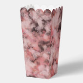 Black Gray Pink White Modern Geometric Abstract Bedankdoosjes (Achterkant)