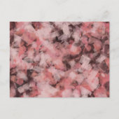Black Gray Pink White Modern Geometric Abstract Briefkaart (Voorkant)
