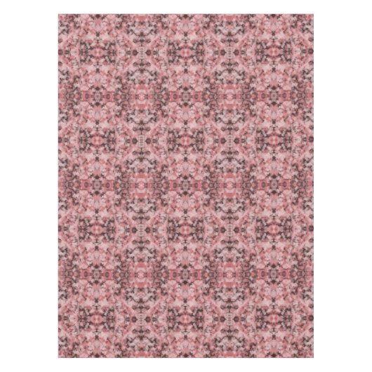 Black Gray Pink White Modern Geometric Abstract Tafelkleed (Voorkant)