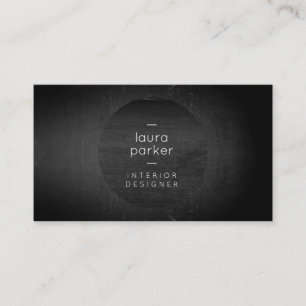 Black Gray Tutor Splatter Chalkboard Tutor Visitekaartje
