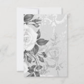 BLACK GRAY WHITE SPRING ROOS ALLE GEVALLEN RSVP (Achterkant)