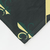 Black Green Classic Fleece Blanket (Hoek)
