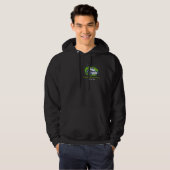 Black Green Lawn Care and Service Professional Hoodie (Voorkant volledig)