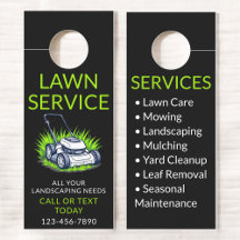 Black Green Lawn Care en Service Professional