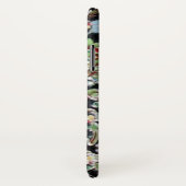 BLACK GREEN RED ART NOUVEAU GEMSTONE MONOGRAM Ruby Case-Mate iPhone Case (Achterkant / rechts)