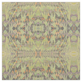 Black Green Rusty Oranje en Paars Stof