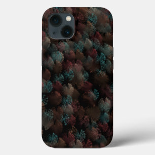 Black Grey and Colorful Fireworks Display Abstract Case-Mate iPhone Case