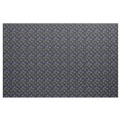 Black Grey Blue Camo Pattern Skulls Stof (Yard (91,4 cm))